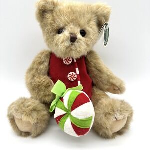RETIRED The Bearington Collection ANDY & CANDY 173195 Stuffed Animal Christmas